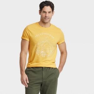 NWT Goodfellow & Co. Yellowstone Tee Men's Size Medium